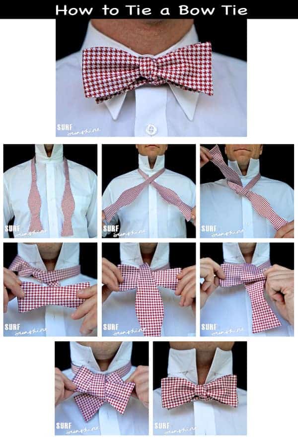 How To Tie A Bow Tie Step By Step: A Visual Photo Tutorial