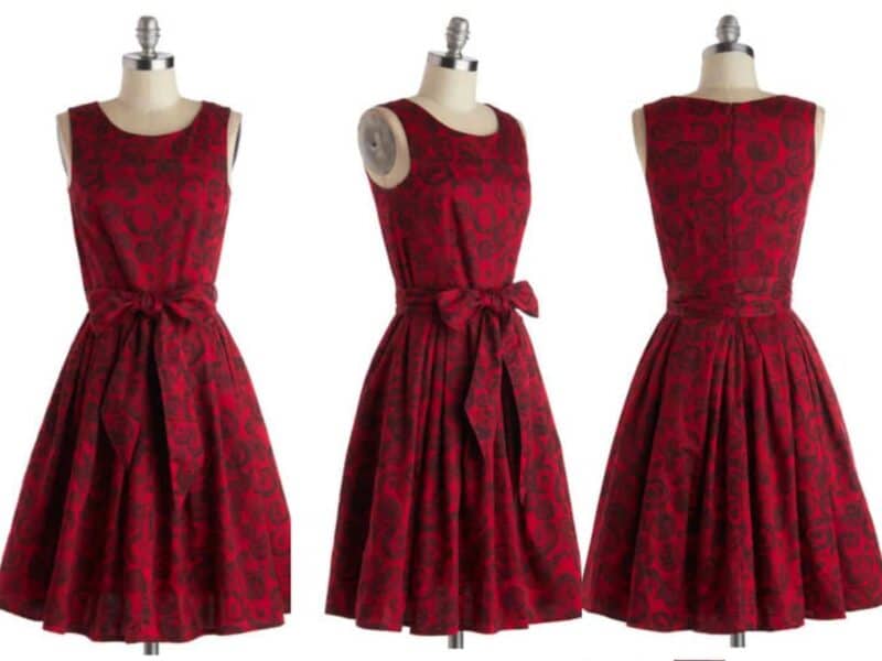 10 Must Have Red Holiday Dresses