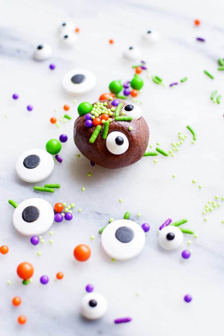 Make These Adorable Halloween Monster Cookies From Scratch – Surf and ...