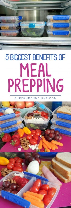 5 Biggest Benefits Of Meal Prepping