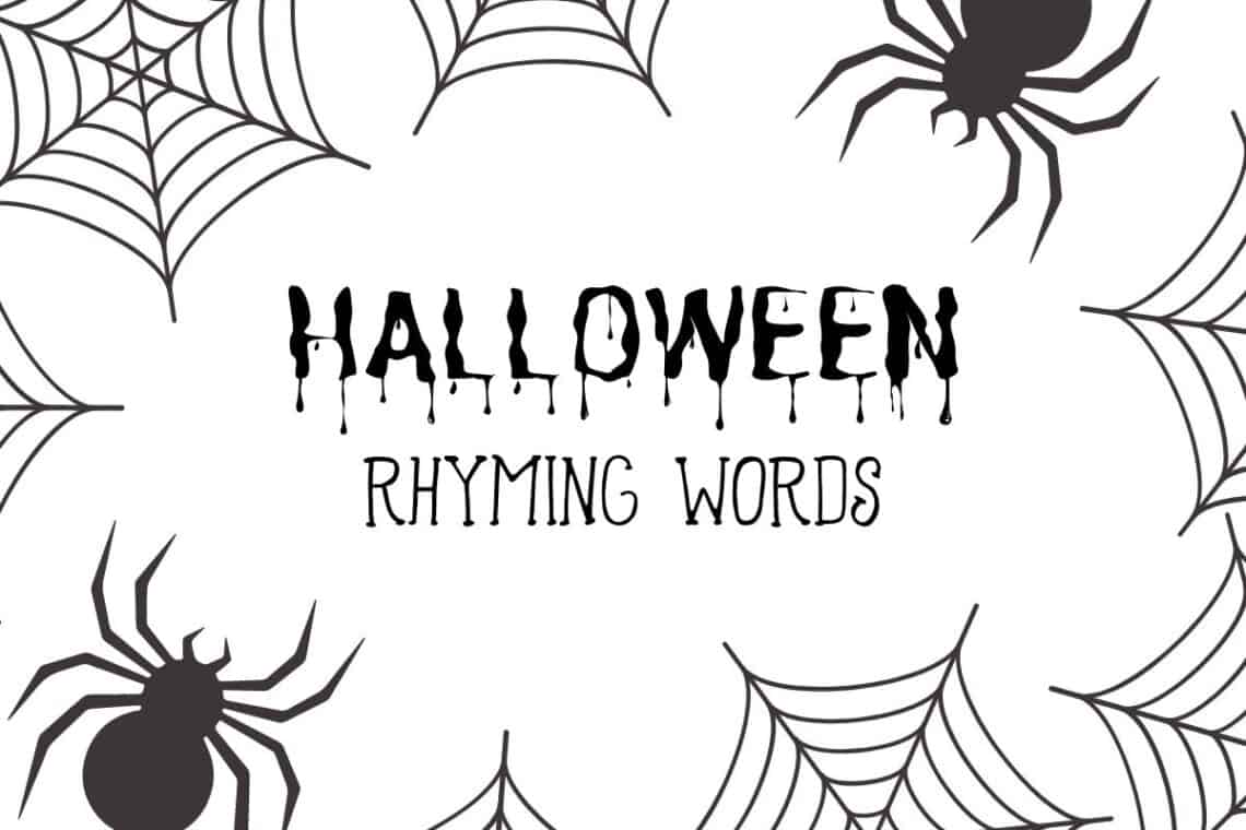 Halloween Rhyming Words